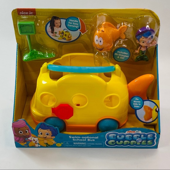bubble guppies bus toy